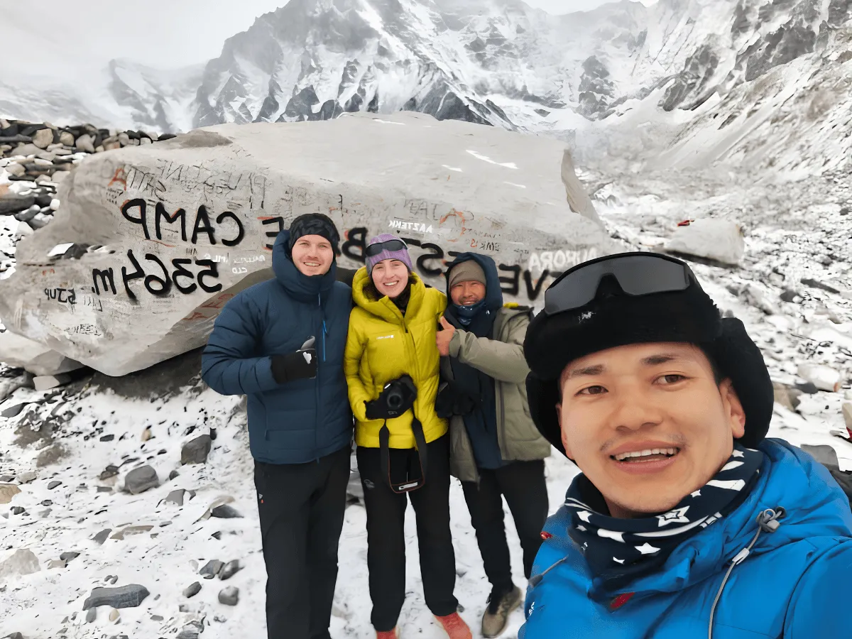 Everest Base Camp team