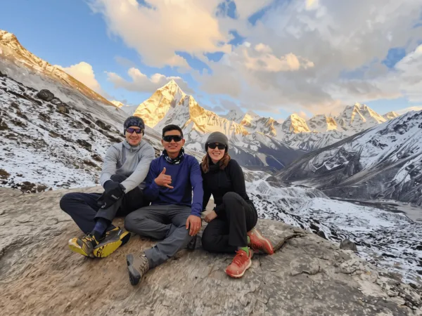 Between Labuche Thukla